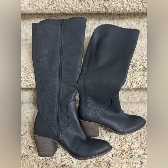 Lucky Brand Balissa Knee High Boots Black size 5.5 medium NWOT - Picture 13 of 14